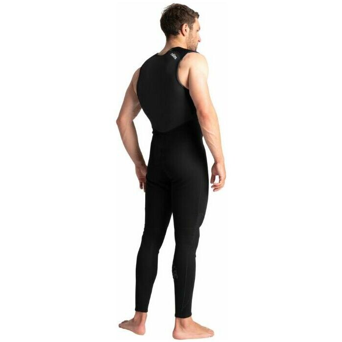 2024 C- Skins Hombres Element 3/2mm Long John Traje De Neopreno C-EL32LJM - Black